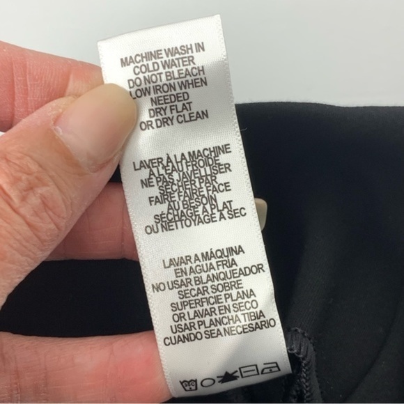 Good American The Ponte Boss Pants Black - Picture 12 of 16